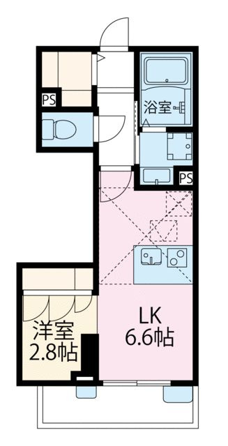 ピースコート登戸Ⅱの間取り