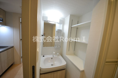 【洗面所】 | ヴィラ・セレーノ玉造本町（旧ルネフラッツ玉造本町 | 使いやすい洗面所です