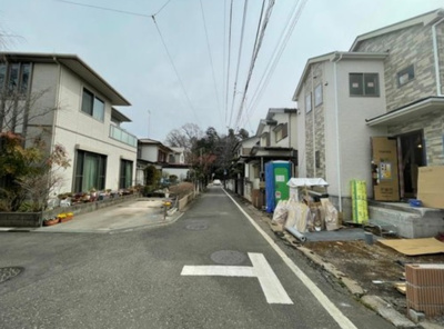 【前面道路含む現地写真】 | 東村山野口町 | 北側4ｍ公道