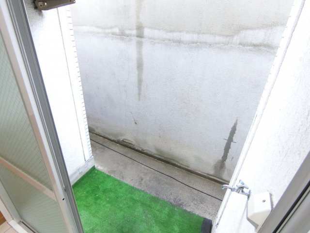 ラフィーネ1号館のバルコニー