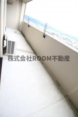 Noah天神のバルコニー|バルコニー付きです