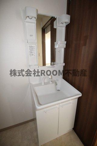 Noah天神の洗面所|広い洗面スペース