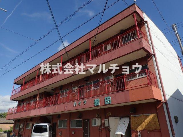 ハイツ岩田の外観|外はこのようになっています