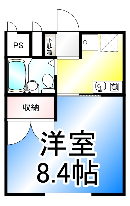 本郷マンションの間取り