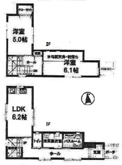 【土地図＋建物プラン例】 | 尼崎市塚口町６丁目売地 | Ａプラン：建物価格１，４８０万円　６４．２５㎡