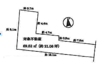 【土地図】 | 尼崎市塚口町６丁目売地 | 区画図です♪
南側からの採光があり、たいへん明るい土地です！！
ぜひ現地をご覧ください（＾＾）
直ぐに見たい方は【電話マーク】をタップしてください！！