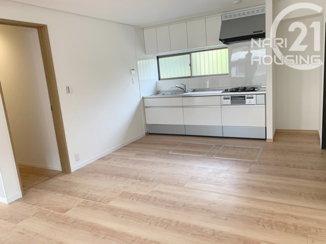 【キッチン】 | ◇◆当社管理物件◇◆　武蔵村山市本町1丁目　貸家 | お部屋をより広く使える壁付けキッチン！