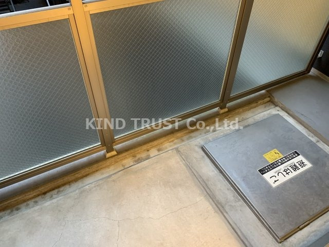 クレグラン天満のバルコニー|バルコニーがあります