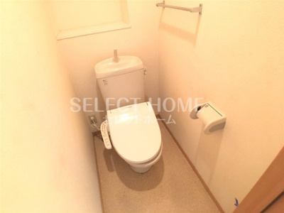 【トイレ】 | メゾン四季彩Ｂ | コンパクトで使いやすいトイレです