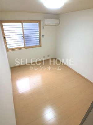 【寝室】 | メゾン四季彩Ｂ | 落ち着いた色調の寝室です