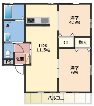 【間取り】 | フィオーレ左近