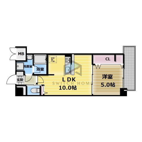 【間取り】 | カウンターキッチンの使い勝手の良い間取りです！