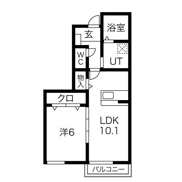 ドリームハウスKの間取り