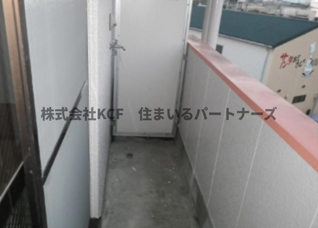フレッシュハイツ松永のバルコニー|開放的で明るい空間を演出してくれるバルコニーです