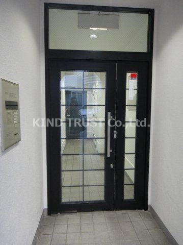 ビガーポリス296同心二丁目KSビルのエントランス|落ち着いたエントランスです