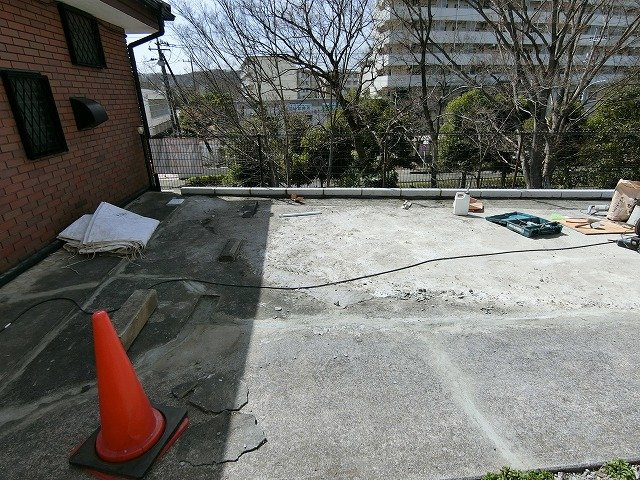 SUNS昭島の駐車場