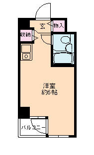 【間取り】 | ホーユウコンフォルト蒲田