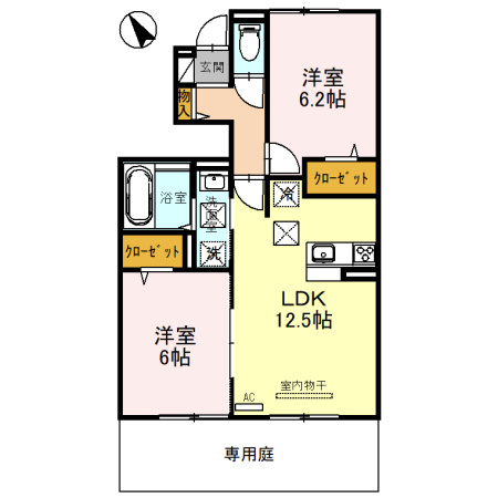 モアナの間取り