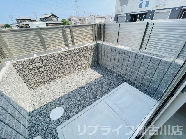 モアナ　B棟のバルコニー