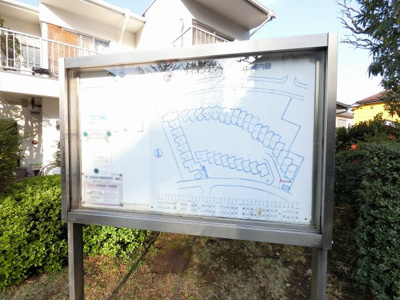 【地図】 | ライオンズプラザ藤が丘Ａ棟 | 敷地内地図です。