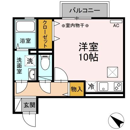 CUBE-AIの間取り