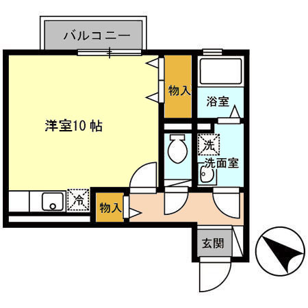 CUBE-AIの間取り