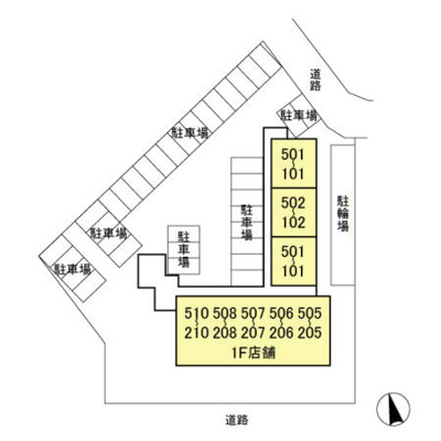 【区画図】 | カーサフィオーレ