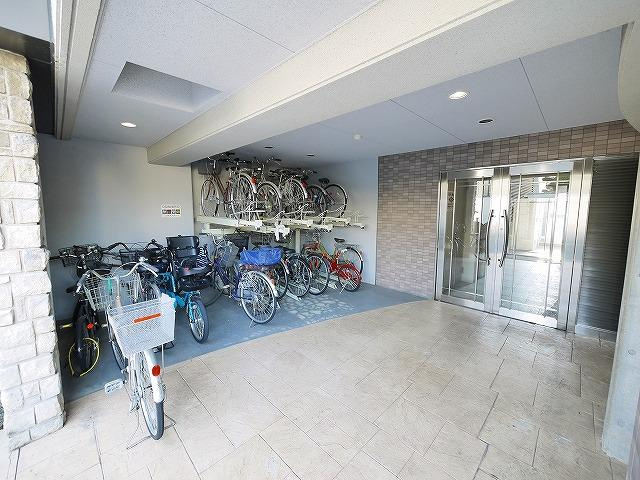 ミラージュ・ヒルのその他共用部分|駐輪スペースです