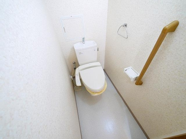 ミラージュ・ヒルのトイレ|落ち着いたトイレです