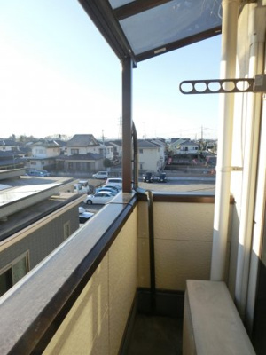 【バルコニー】 | SKマンション | ※同タイプの別の部屋の写真です。