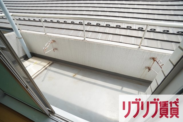 君待橋のバルコニー