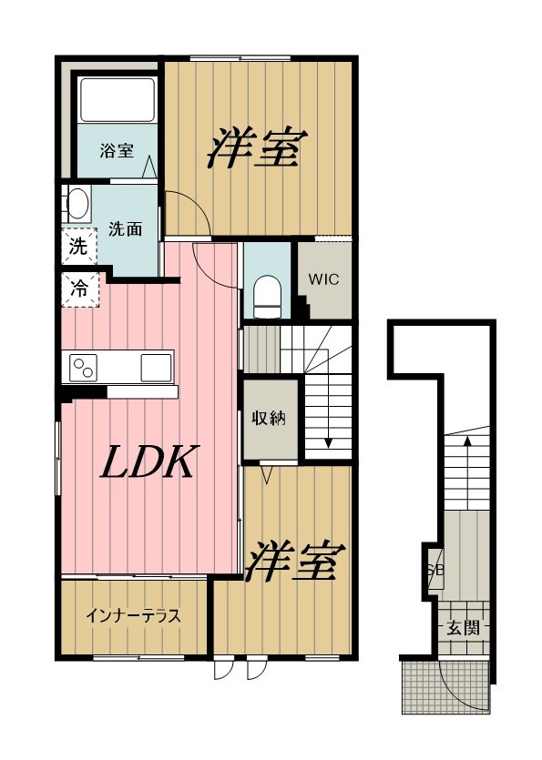 シェモアの間取り