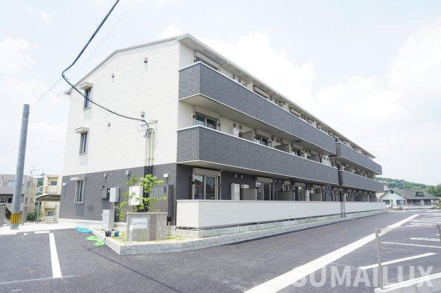 熊本市東区新南部２丁目のアパートの外観