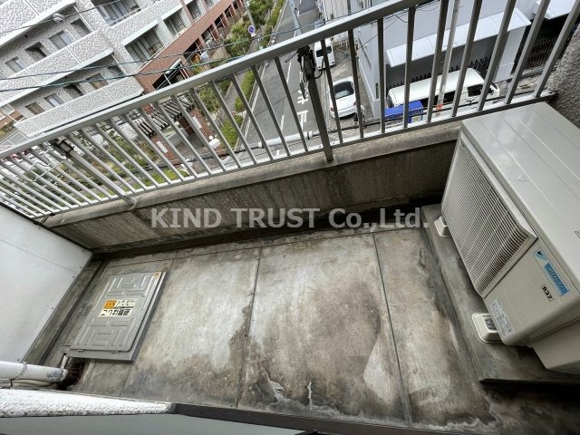 三恵グランドハイツのバルコニー