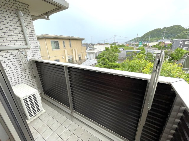 グランドソレイユのバルコニー