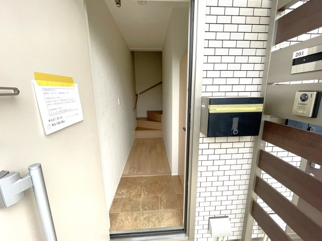 グランドソレイユの玄関