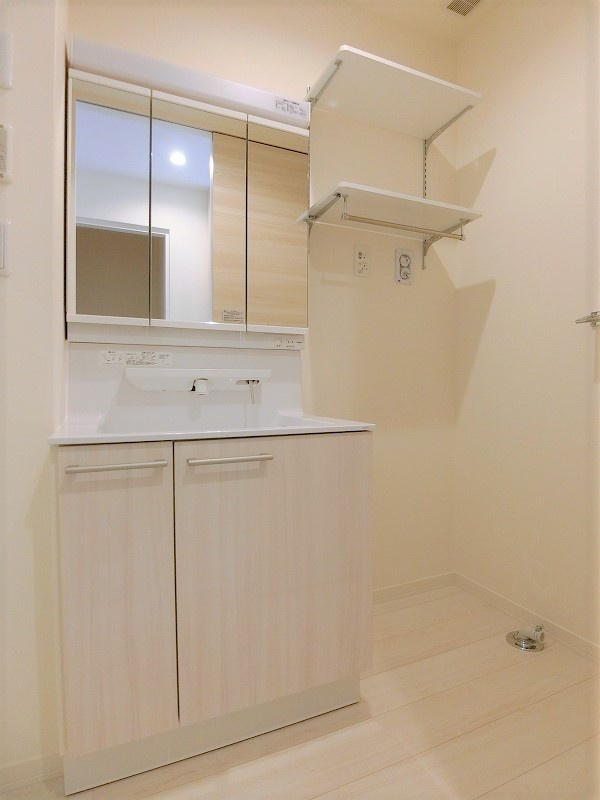 ディアコート盛岡の独立洗面台