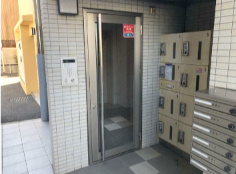 AscentY津田沼のエントランス