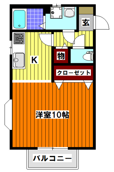 【間取り】 | プレジールノリカ