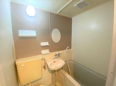 【浴室】 | マンションソーキⅡ | ※内装写真は201号室のものです