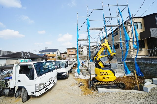 保土ヶ谷区鎌谷町　全３棟新築戸建ての外観
