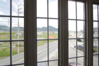 【展望】 | アドニス香芝 | 洋室西側からの眺望です