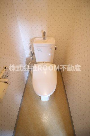 アヴァンセ八幡のトイレ|コンパクトで使いやすいトイレです