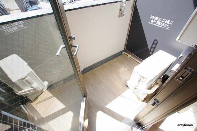プレサンス松屋町ヴェルデス 仲介手数料無料のバルコニー