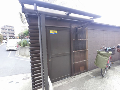 【その他共用部分】 | ハイホーム田園調布 | ゴミ置場です。