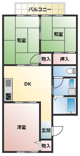 【間取り】 | エル内原