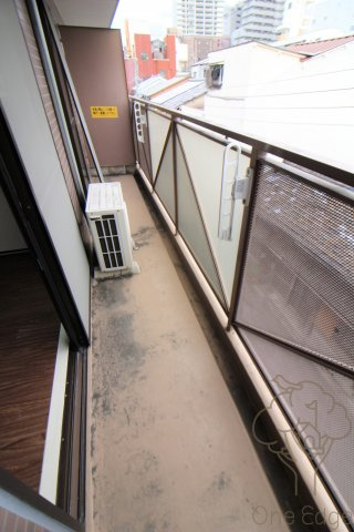 イーストコート本庄のバルコニー