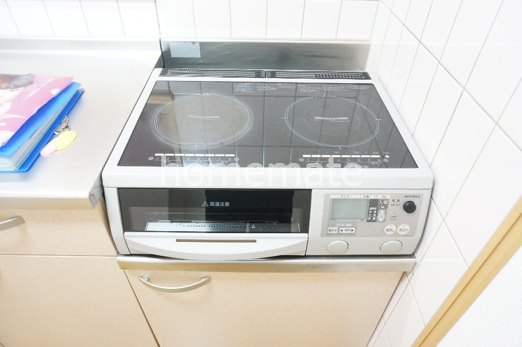 熊本市中央区上京塚町の賃貸マンションのキッチン