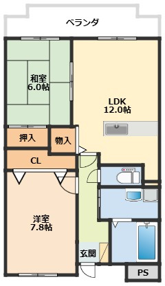 【間取り】 | エトワール藤並