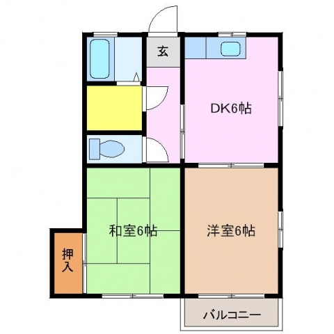 【間取り】 | ラポアールK